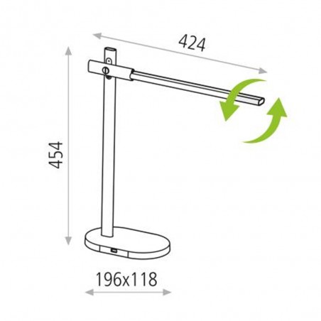 Lámpara de mesa Led Laysan (10W)