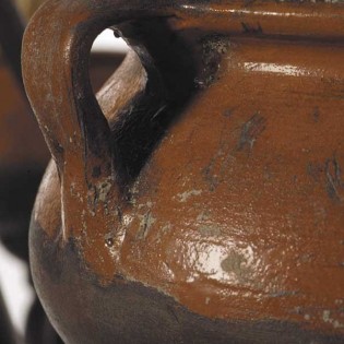 Lámpara artesana Ollas (4 luces)