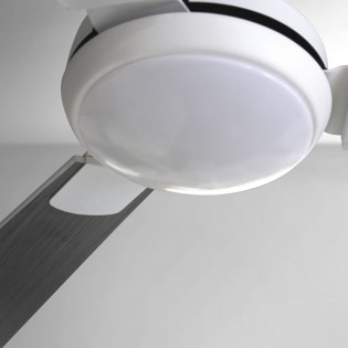 Ventilador LED con aspas reversibles Eono CCT (18W)