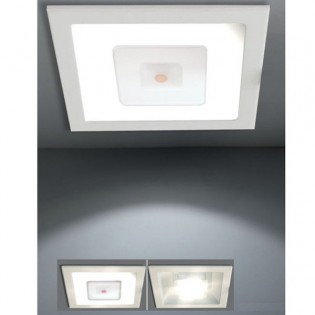 Empotrable Led Eye cuadrado (11+12W)
