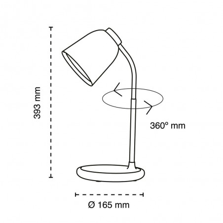 Lámpara de escritorio LED Tale CCT Dim (4W)