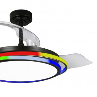 Ventilador LED aspas...