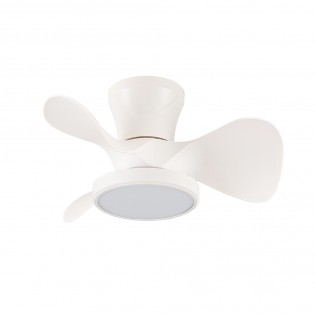 Ventilador de techo LED Merial Blanco CCT Dim (20W)