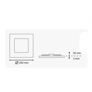 downlight led cocina