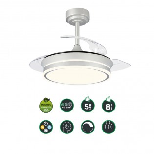 Ventilador LED aspas...