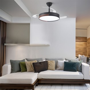 Ventilador LED aspas...