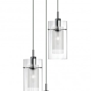 Lámpara colgante Duo (3 luces)