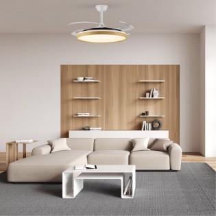 Ventilador LED aspas...