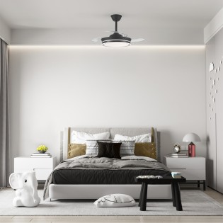 Ventilador LED aspas...