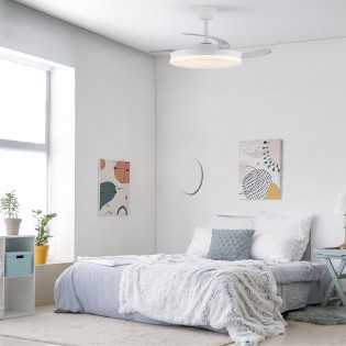 Ventilador LED aspas...