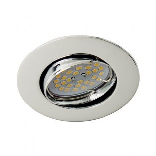 Foco empotrable BASIC redondo cromo. Wonderlamp