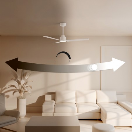 Ventilador de techo LED Nova XL CCT Dim (17W)