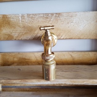 Aplique grifo dorado vintage
