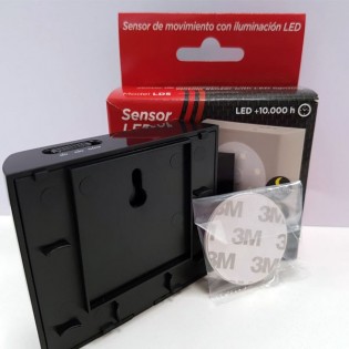 Luz para armario con sensor de movimiento y pilas