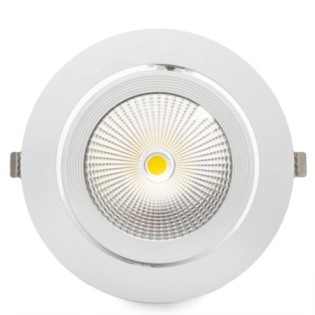 Foco Downlight LED 30W  2820Lm 3000ºK Orientable UGR17 50.000H