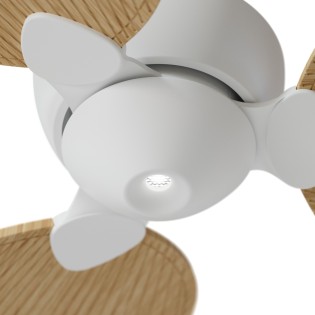 Ventilador de techo LED Alma S 3 Aspas CCT Dim (6W)
