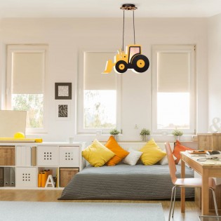 Lámpara infantil de techo Construcción