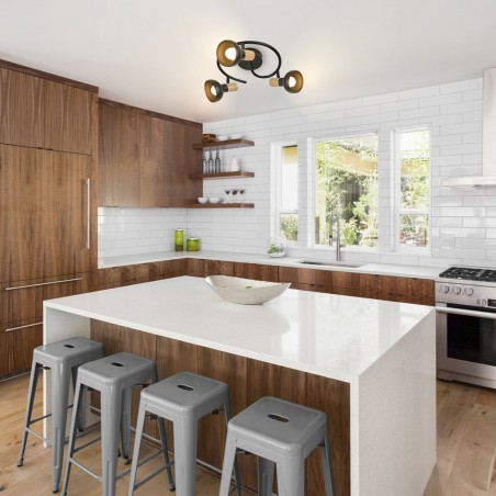 Plafón de techo Alvar (3 luces)