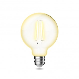Bombilla LED E27 G95 Transparente Smart (4.7W)
