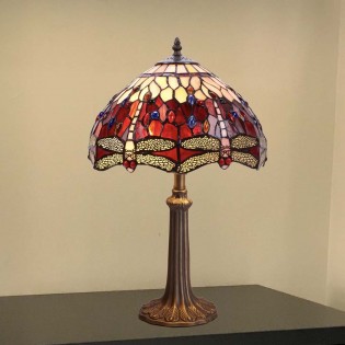 Lámpara de sobremesa Belle Rouge Tiffany II