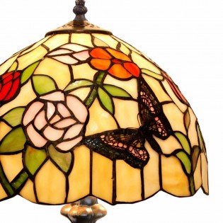 Lámpara de sobremesa Compact Tiffany II