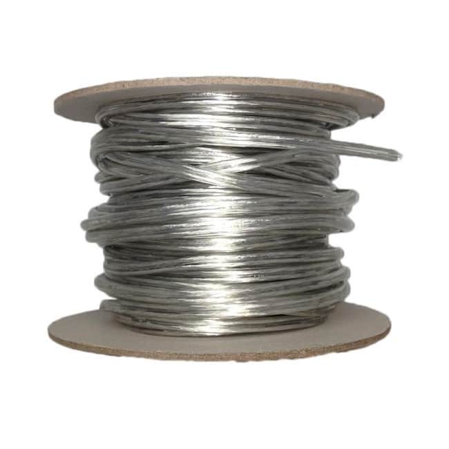 Rollo cable textil transparente