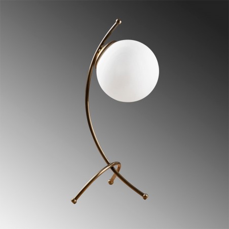 Lámpara de mesa Kelen Opal Oro