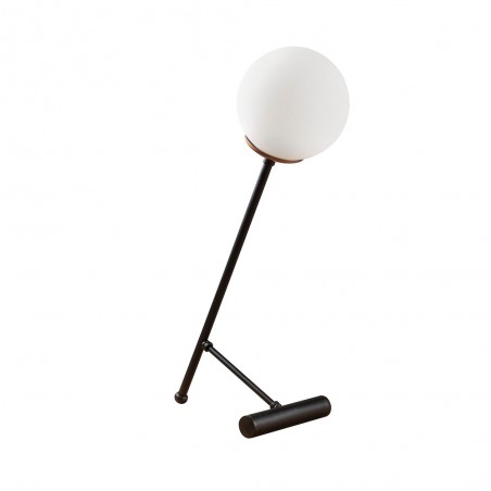 Lámpara de mesa Birdie Opal Negro
